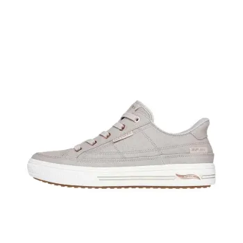Skechers Arch Fit Arcade   See Ya There Skateboard Shoes Women's Low Top White