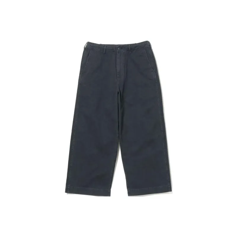 Beams Casual Pants Men's Marine Blue-0