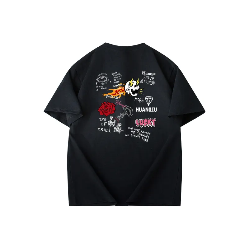 HUANQIU T Shirts Unisex-2