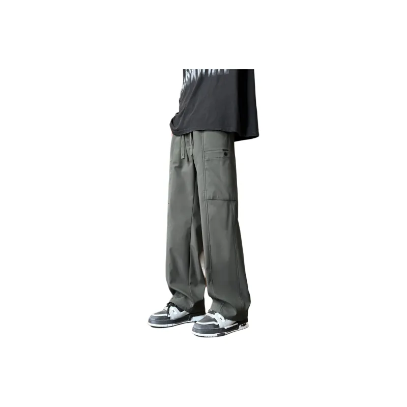 BENGEN Casual Pants Unisex-8