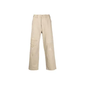 Polo Ralph Lauren Paint Splatter-detail Ripped Jeans