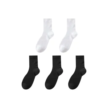 Cotton Gene Mid Calf Socks Men's Combo Set