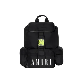 AMIRI Nylon Backpack Men's Black