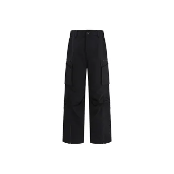 UPGREATED Casual Pants Unisex Black