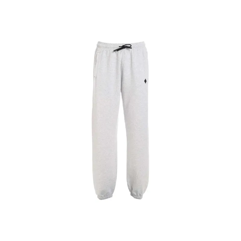 MARCELO BURLON COUNTY OF MILAN Knitted Sports Pants Men's Gray-0
