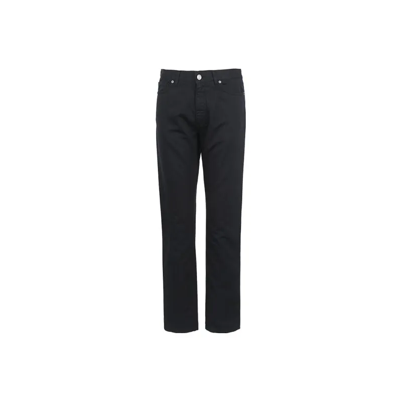 Zzegna Casual Pants Men Dark Blue-0