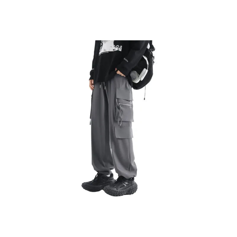 Wenpercy Casual Pants Unisex-16