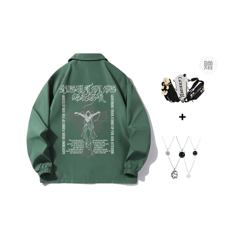 LIGHTNING BEAR Jackets Coats Unisex-17