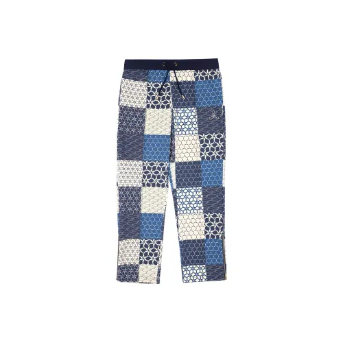 LI NING 1990 Blue Series Casual Pants Men Dark Iris Blue