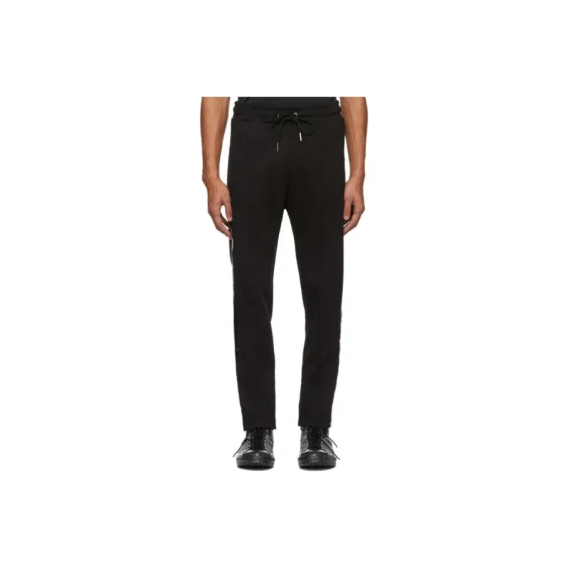 DIESEL Knitted Sports Pants Men's Black-0