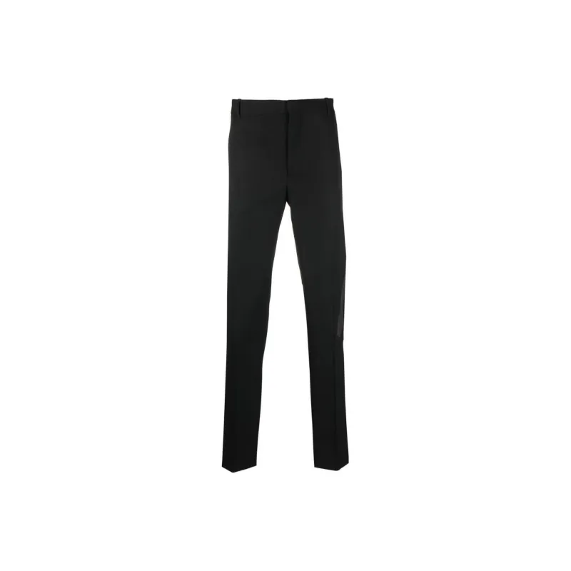 Alexander McQueen Straight Leg Tailored Trousers-0