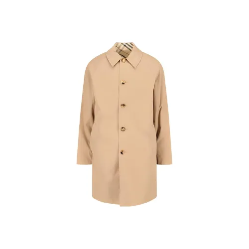 Burberry Long Sleeved Buttoned Trench Coat