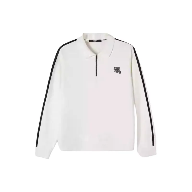 KARL LAGERFELD FW24 Sweatshirt Men's Ecru-0