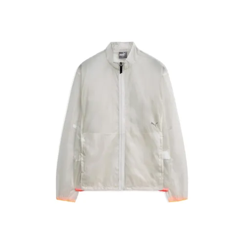 PUMA ACTIVE WEAR Jackets Coats Men's Vapor Gray