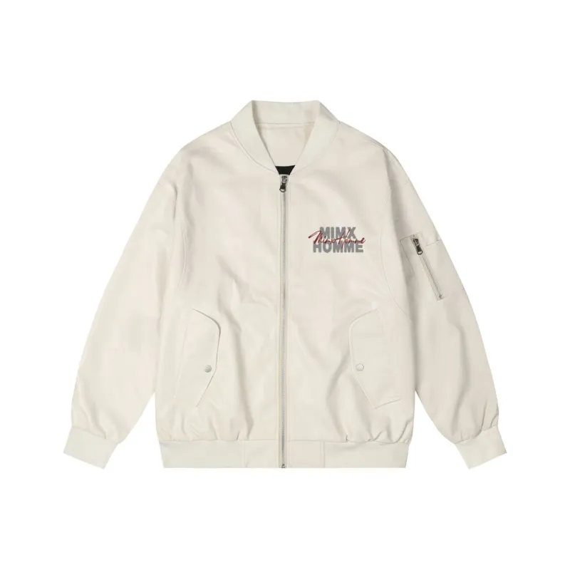 Mimx Homme Leather Jacket Unisex-8