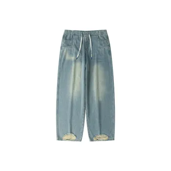 COUNTRY MOMENT SS24 Jeans Men's Sand-Washed Blue