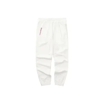 Skechers New Year Knitted Sports Pants Men's Marshmallow White