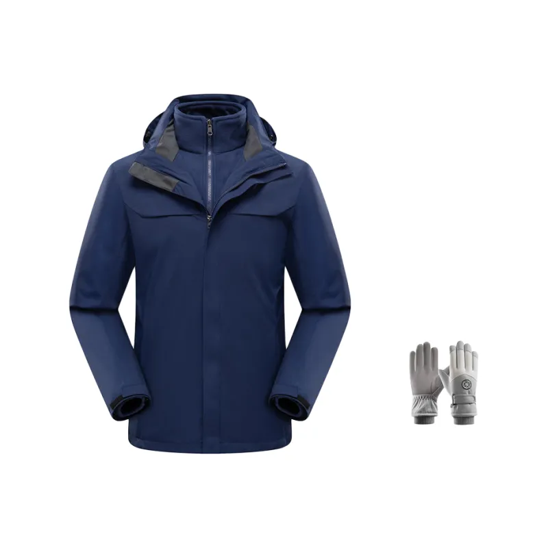 BKCXZICE Cycling Mountaineering Windproof Warm Sports Jackets & Coats Men's-3