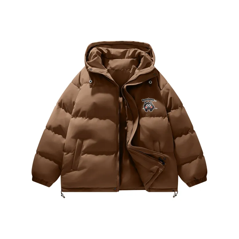 Supremo Cat Puffer Jacket Unisex-10
