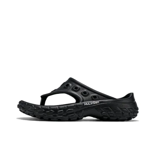 Mulinsen Odor Resistant Slip Resistant Flip Flops Men's