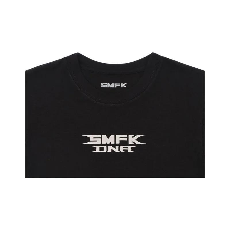 SMFK T Shirt Women's Wilderness Black Shopping Bag Included-2