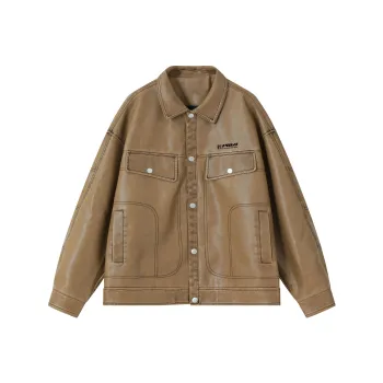 P8H9 Leather Jackets Unisex