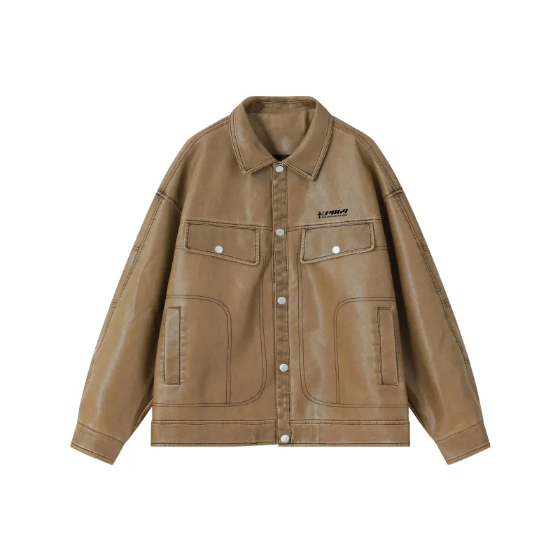 P8H9 Leather Jackets Unisex-0