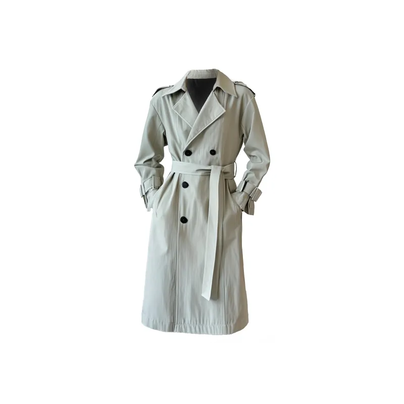 FRQ Trench Coats Unisex-4