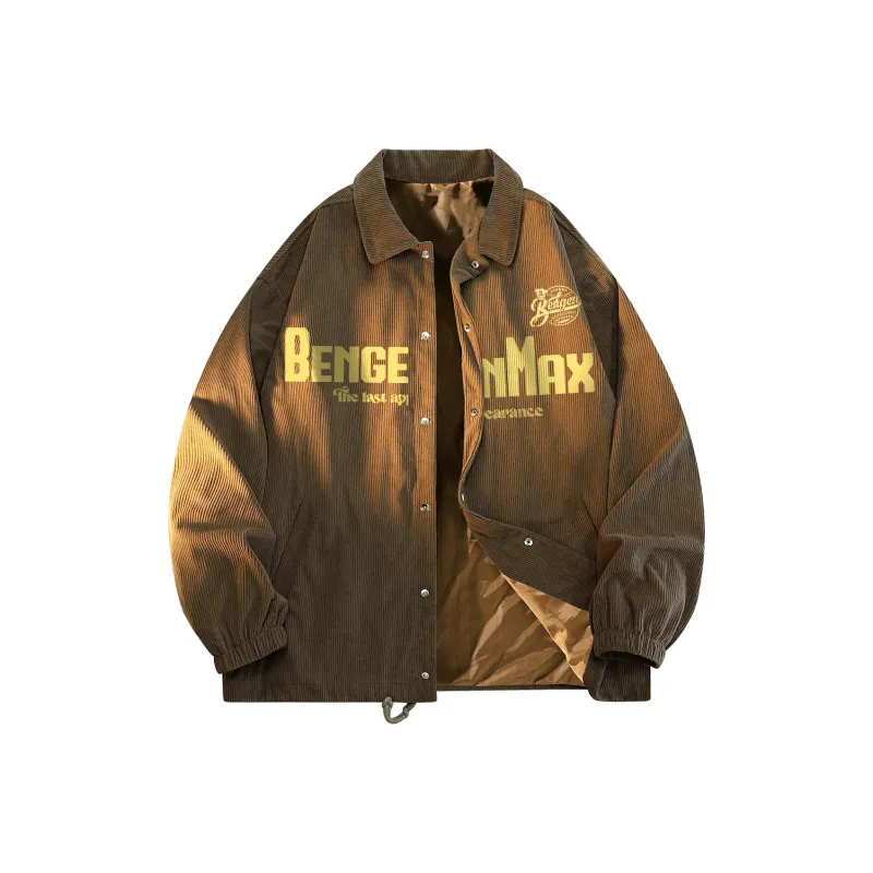 BENGEN Jackets Coats Unisex Coffee-10