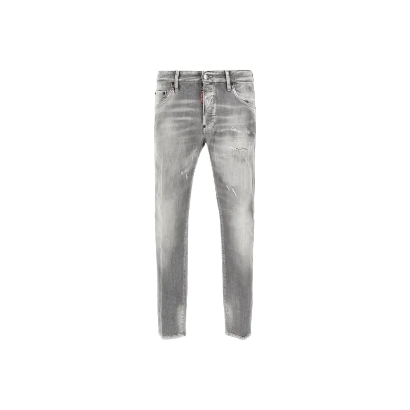DSQUARED 2 Skater Distressed Skinny Jeans-0