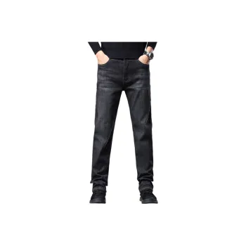 Jeep Jeans Men Haze Black[Fleece Lined]