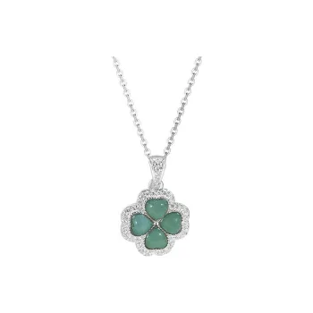 Bubble Scallops Glutinous Jade Jadeite Necklaces Women's