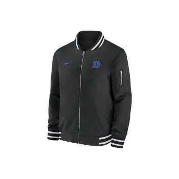 Nike Duke Blue Devils Sideline Men's Nike College Full-Zip Bomber Jacket