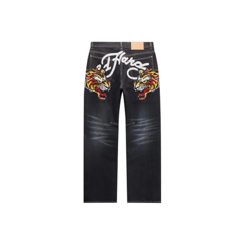 Ed Hardy SS25 Jeans Men's Black