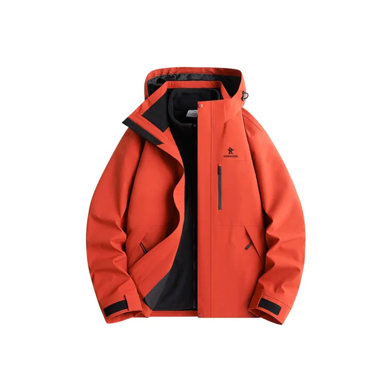 ROBINHOOD Water Resistant Windproof Breathable Warm Water Repellent Cold Resistant Rainproof Windbreaker Jacket Unisex-10