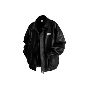 Poshbrain Leather Jacket For Fall And Winter Unisex