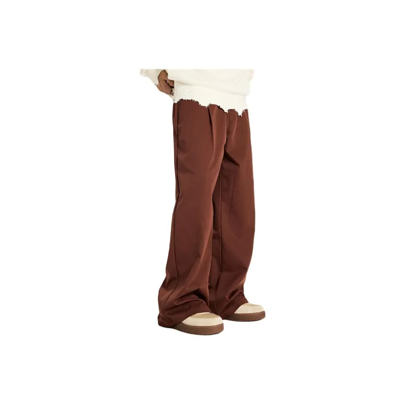 GTRG Casual Pants Unisex Rusty Red-0