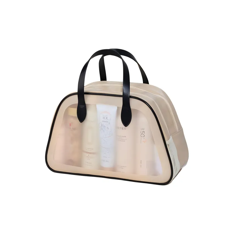 LETOO PVC Makeup Bag Large Size Women's Multicolor-5