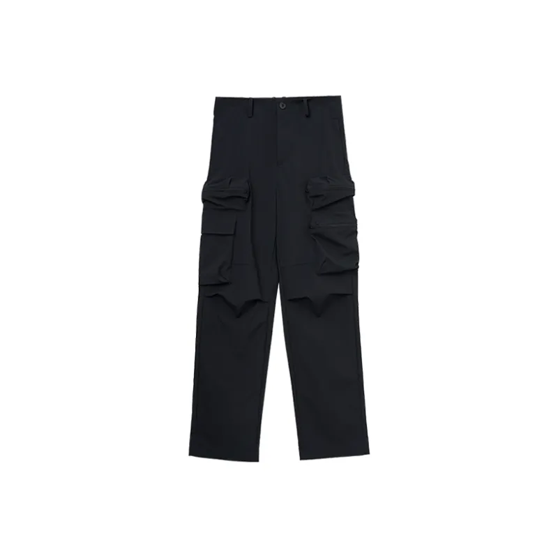 OVERCOOL Cargo Pants Men's Black-0