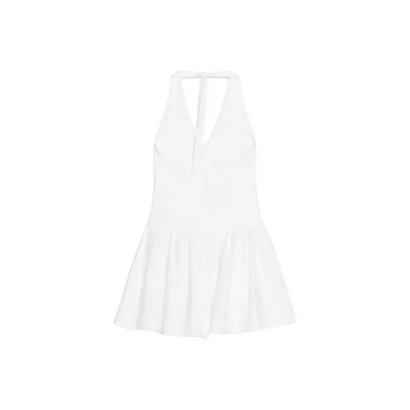 ZARA Slip Dresses Women's White-1
