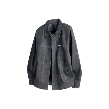 S.k. Manor Hill Leather Jacket Unisex