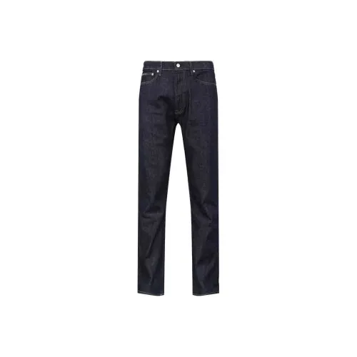 CALVIN mono Jeans Men's Dark Blue