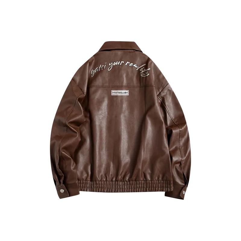 YATSI Leather Jackets Unisex-17