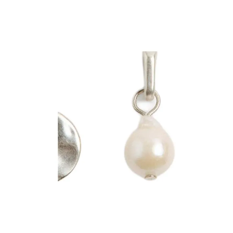 ZARA 925 Sterling Silver Earrings Men's Silver-1