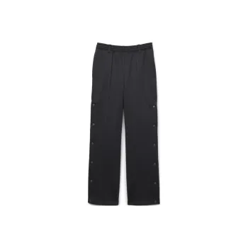 Asics AW24 SIDE SNAP KNIT PANTS Knitted Sports Pants Unisex Graphite Gray