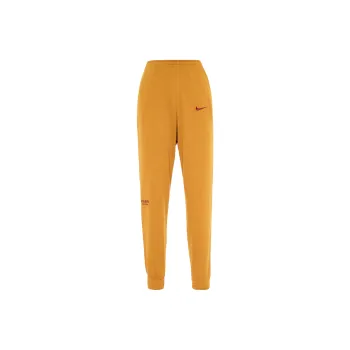 Nike Knitted Sports Pants Men's Suede Gold