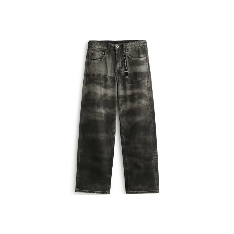 *EVAE+MOB Jeans Unisex Dirty Black-0