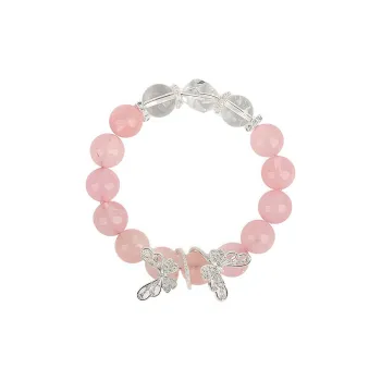 PUENTE White Crystal Bracelets Women's