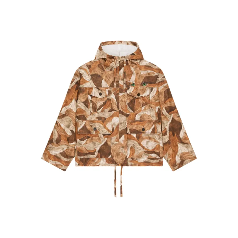 GIVENCHY Parka Coat Men's Beige Brown-0