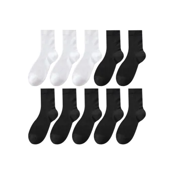 Cotton Gene Mid Calf Socks Men's Combo Set